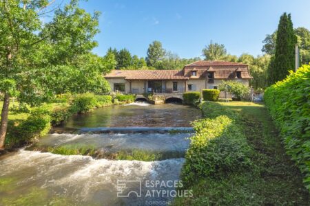 Moulin de Nanteuil photographié par Jean-Luc Renouil, photographe immobilier et pilote de drone en Dordogne