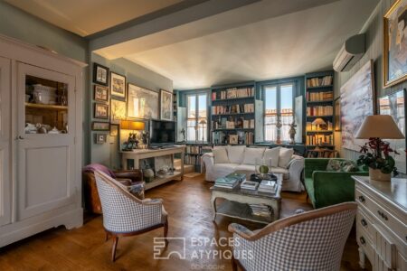 Maison de ville sur Bergerac photographiée par Jean-Luc Renouil, photographe et pilote de drone en Dordogne.
