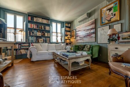 Maison de ville sur Bergerac photographiée par Jean-Luc Renouil, photographe et pilote de drone en Dordogne.