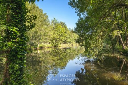 Moulin de Nanteuil photographié par Jean-Luc Renouil, photographe immobilier et pilote de drone en Dordogne