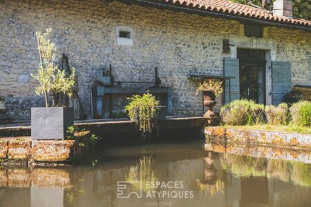 Moulin de Nanteuil photographié par Jean-Luc Renouil, photographe immobilier et pilote de drone en Dordogne