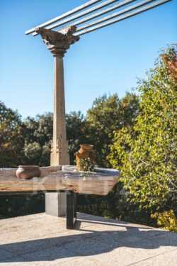 Maison d'architecte sur Sarlat photographiée par Jean-Luc Renouil, photographe immobilier et pilote de drone en Dordogne.