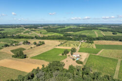 Immobilier Pellegrue 3 Maison d'artiste à Pellegrue photographiée par Jean-Luc Renouil, photographe immobilier et pilote de drone en Dordogne.