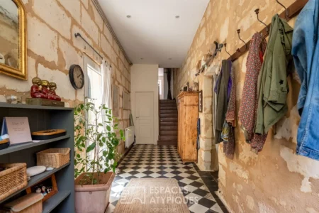 Maison de ville de caractère à Mussidan photographiée par Jean-Luc Renouil photographe immobilier et pilote de drone en Dordogne.