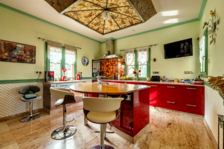 Immobilier Castelnaud 14 Maison en pierres à Castelnaud la Chapelle photographiée par Jean-Luc Renouil photographe immobilier professionnel et pilote de drone en Dordogne.