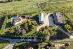 Château Picon à Eynesse photographié par Jean-Luc Renouil, photographe et pilote de drone en Dordogne.