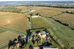 Château Picon à Eynesse photographié par Jean-Luc Renouil, photographe et pilote de drone en Dordogne.