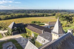 Château Picon à Eynesse photographié par Jean-Luc Renouil, photographe et pilote de drone en Dordogne.
