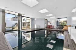 Villa contemporaine à Angoulême photographiée par Jean-Luc Renouil, photographe immobilier et pilote de drone en Dordogne.