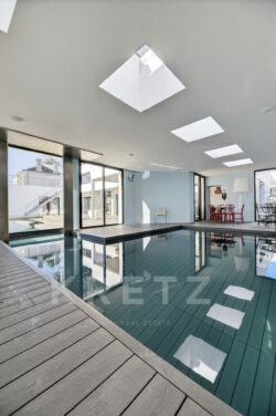 Villa contemporaine à Angoulême photographiée par Jean-Luc Renouil, photographe immobilier et pilote de drone en Dordogne.