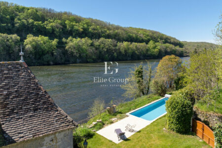 Moulin de Lalinde photographié par Jean-Luc Renouil, photographe immobilier et pilote de drone en Dordogne.