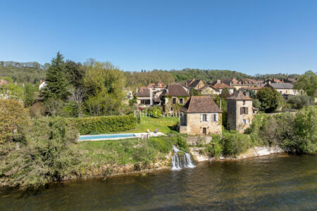 Moulin de Lalinde photographié par Jean-Luc Renouil, photographe immobilier et pilote de drone en Dordogne.
