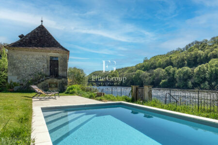 Moulin de Lalinde photographié par Jean-Luc Renouil, photographe immobilier et pilote de drone en Dordogne.