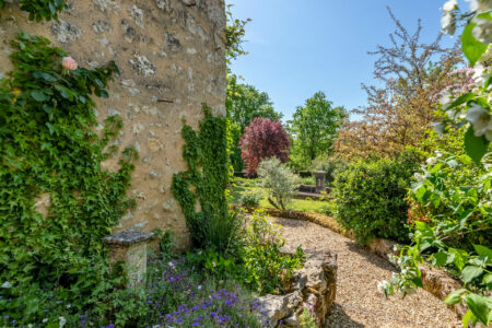 Domaine à Clermont de Beauregard photographié par Jean-Luc Renouil, photographe et pilote de drone en Dordogne.