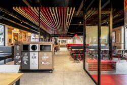 KFC de Marsac sur l'Isle photographié avant son ouverture par Jean-Luc Renouil, photographe et pilote de drone en Dordogne.