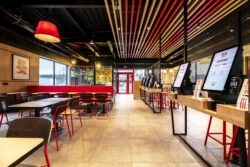 KFC de Marsac sur l'Isle photographié avant son ouverture par Jean-Luc Renouil, photographe et pilote de drone en Dordogne.