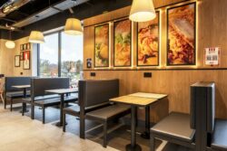 KFC de Marsac sur l'Isle photographié avant son ouverture par Jean-Luc Renouil, photographe et pilote de drone en Dordogne.